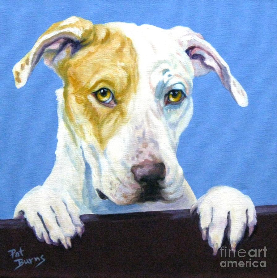AC Pup Painting by Pat Burns