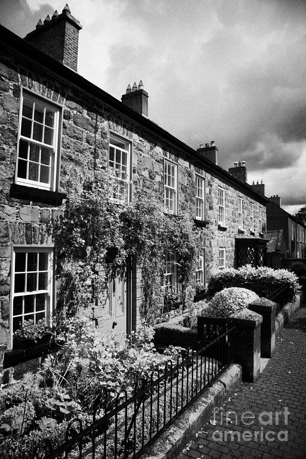 Architecture Photograph - Academy Street In 18th Century Gracehill Village A Moravian Settlement by Joe Fox