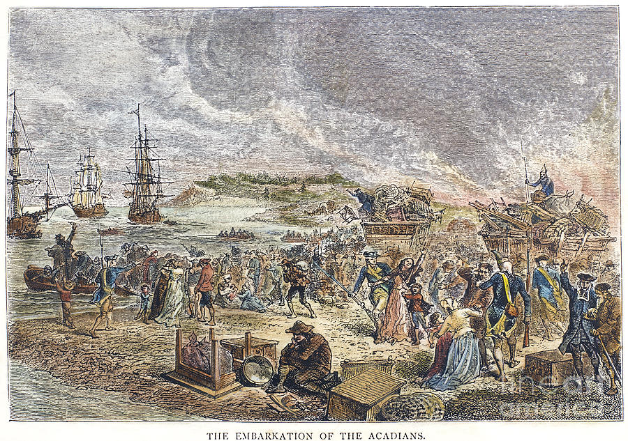 Acadian Expulsion, 1755 Photograph by Granger