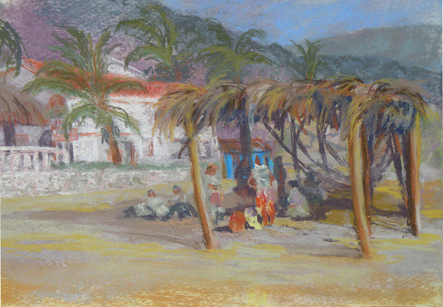 Acapulco Beach Pastel by Jo Ann Sullivan