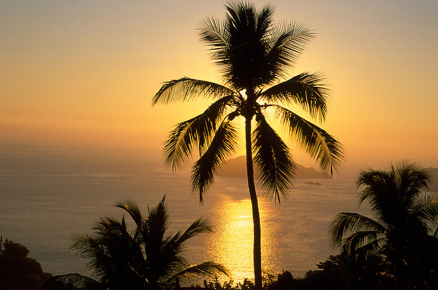 Sunset Photograph - Acapulco Sunset by Christian Heeb