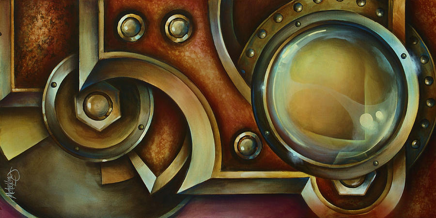 Access Denied Painting by Michael Lang
