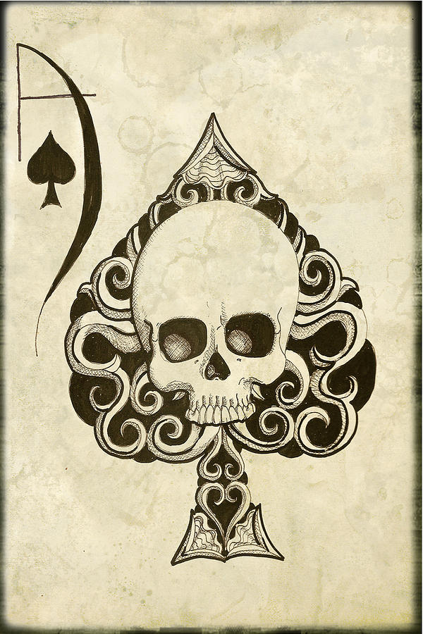 Ace Card Drawing : I want this tattoo #walkingstickskids (With images) Card...
