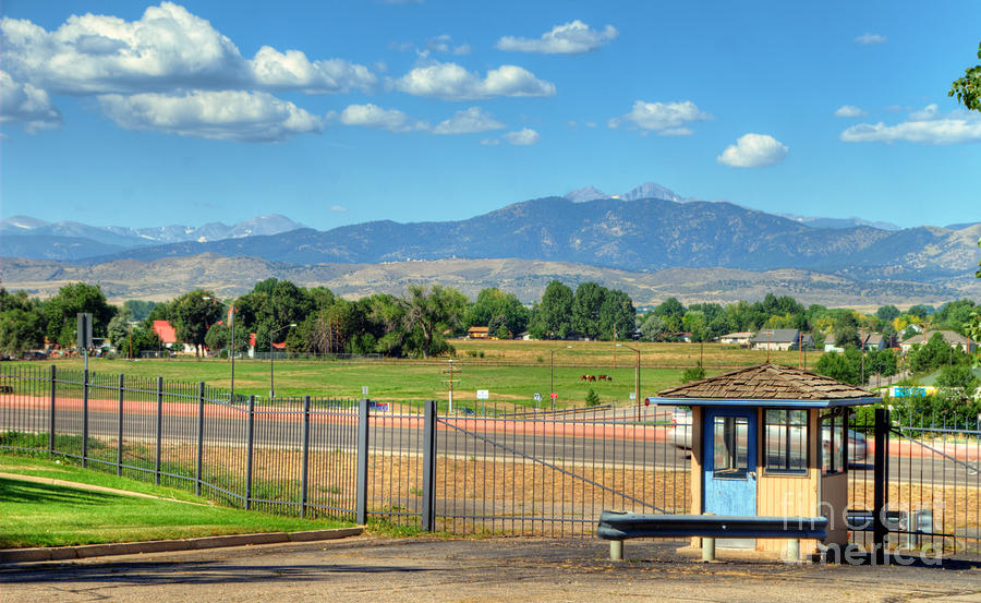 ACE West Gate View Towards Longs Peak Photograph by Harry Strharsky