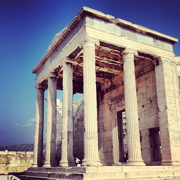 Architecture Photograph - Acropolis #acropolis #athens #greece by Dimitre Mihaylov