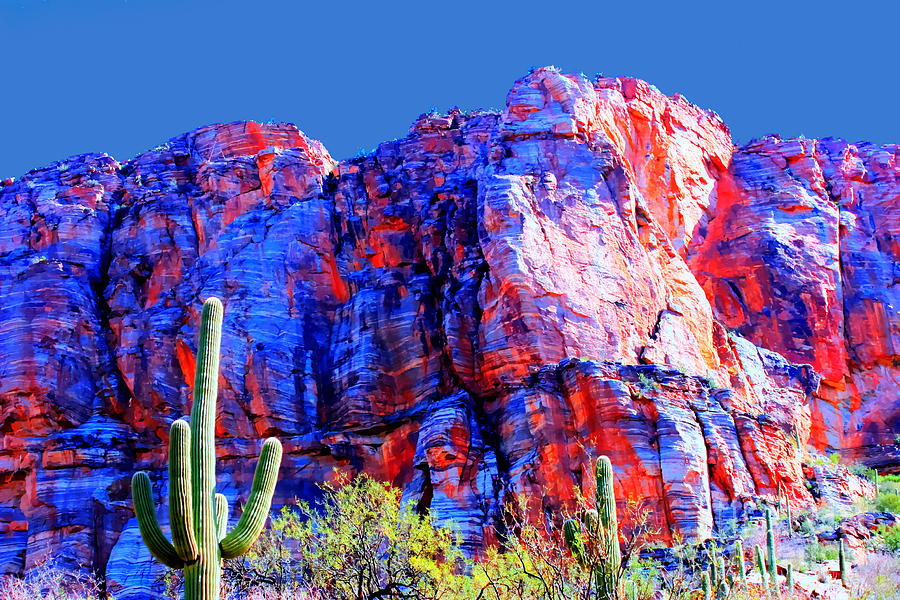 Acropolis Canyon Tucson Arizona Photograph by Tap On Photo