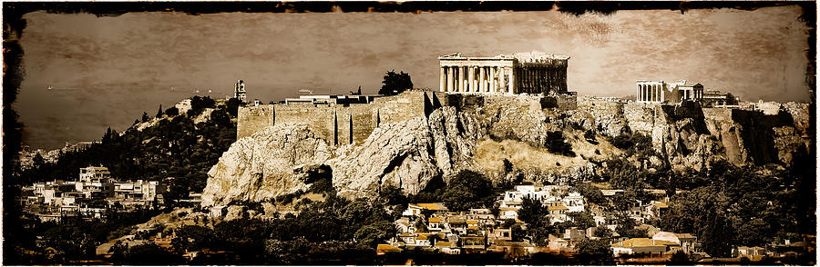 Athens, Greece - Acropolis Photograph by Mark Forte