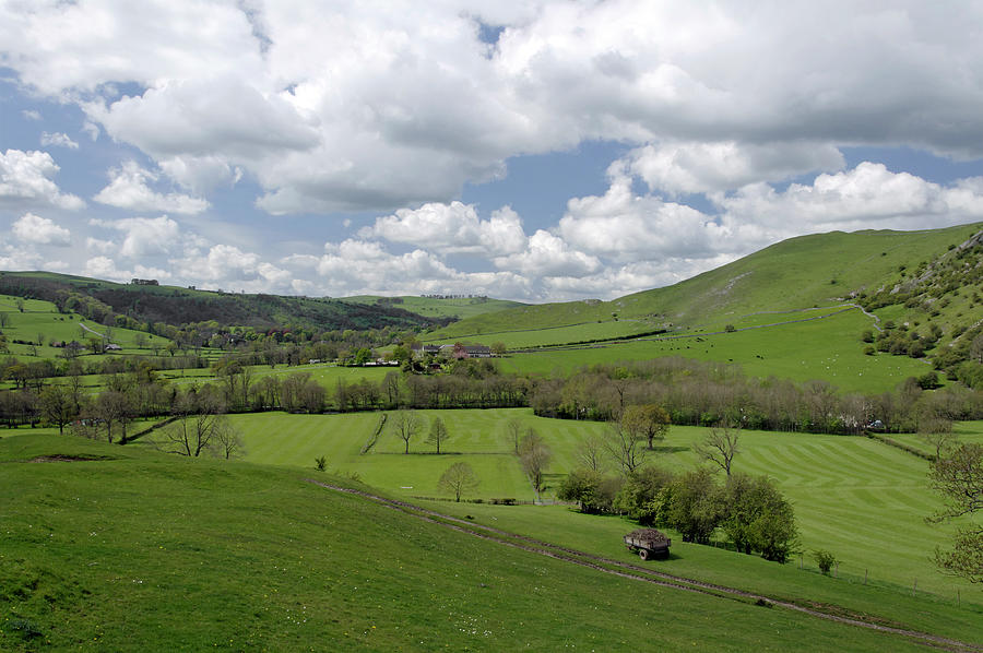 Across the Valley - Thorpe to Ilam Photograph by Rod Johnson