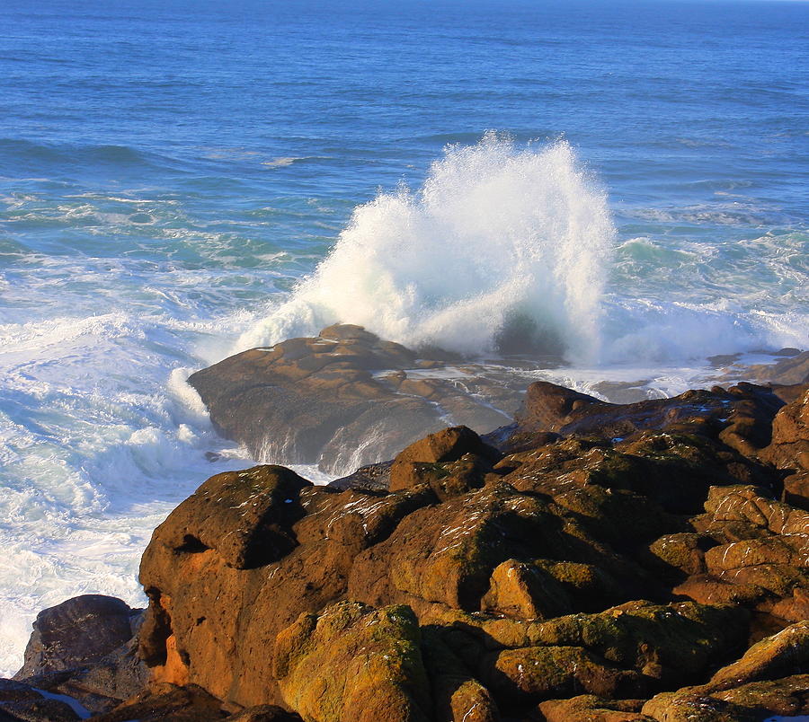 Active Sea Photograph by John McManus | Fine Art America