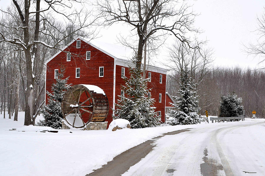 Adams Mill Carroll County Indiana Photograph by Marsha Williamson Mohr Pixels
