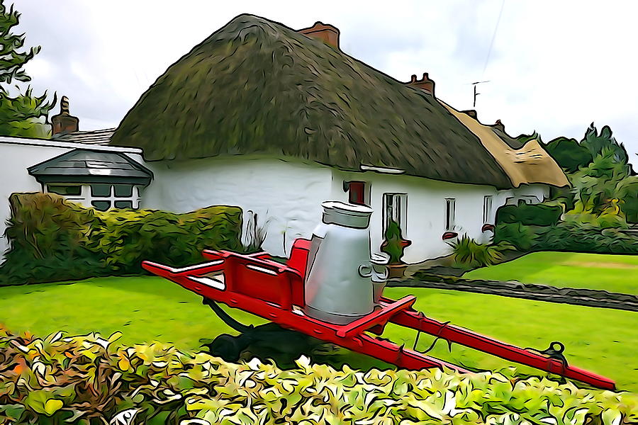 Cottage Photograph - Adare Cottage by Norma Brock