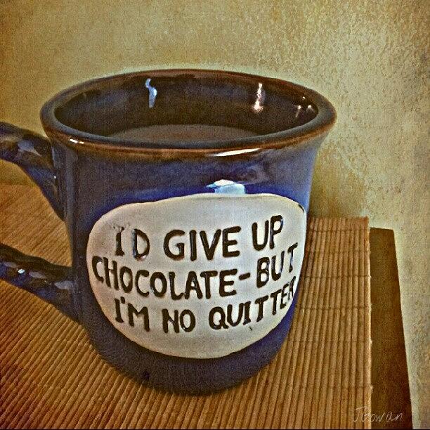 Coffee Photograph - Addict. #addict #chocolate by Jess Gowan