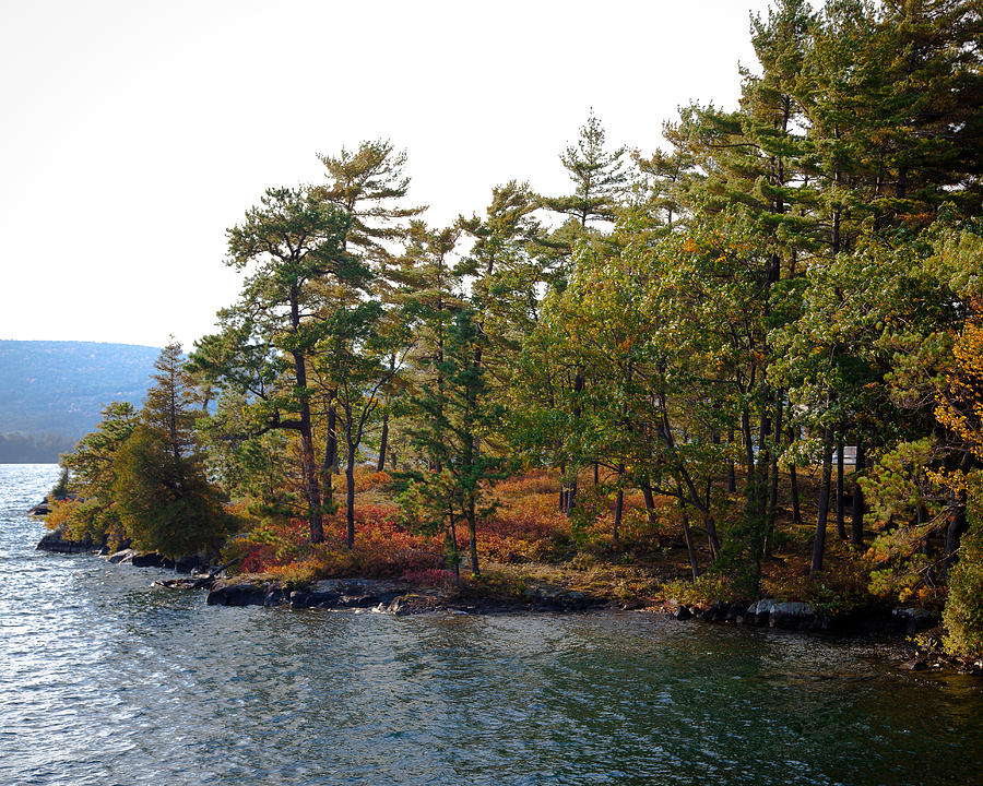 Adirondack Island on Lake George Photograph by David Patterson