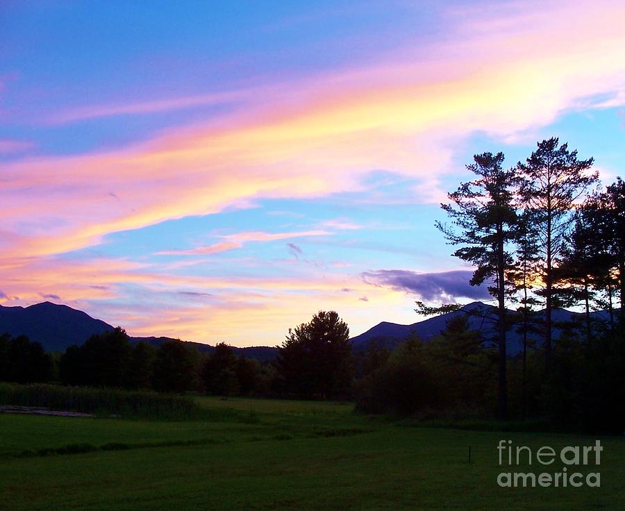 Adirondack Sunset 3 Photograph by Peggy Miller