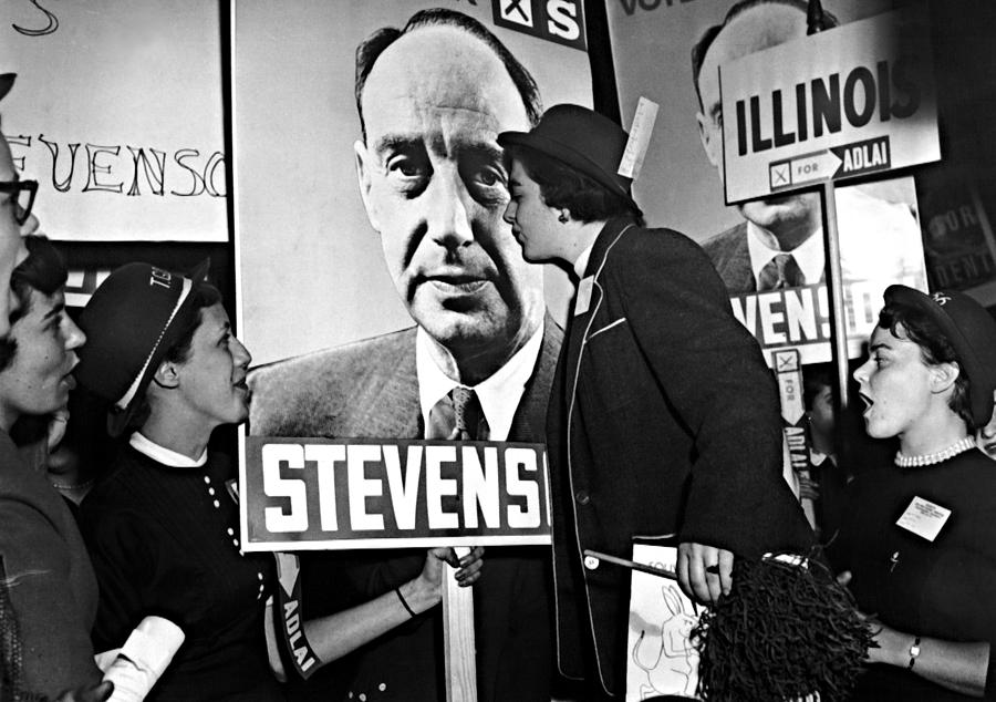 Northwestern University Photograph - Adlai Stevenson, Presidential by Everett