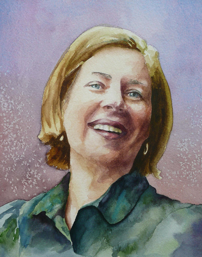 Adrienne Painting by Anne Gifford