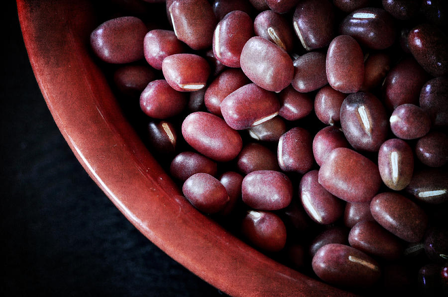 Adzuki beans Photograph by Laura Melis