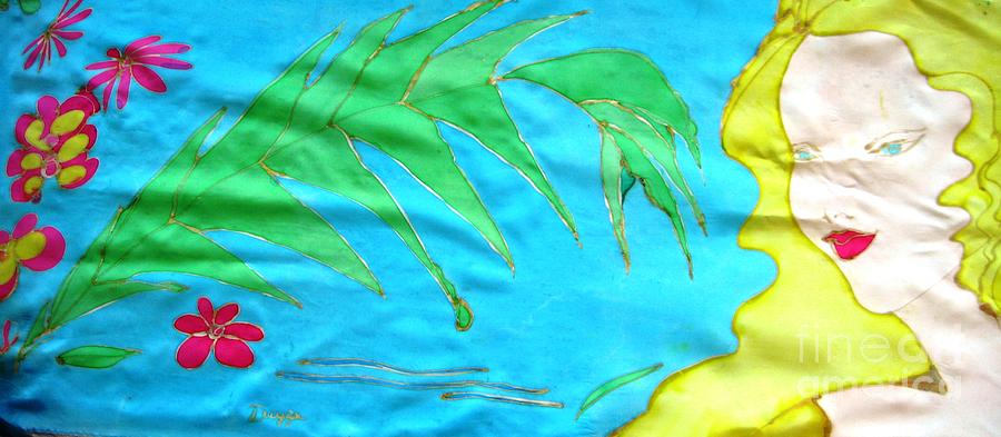 Tropical Painting - Aegian  1 by Duygu Kivanc