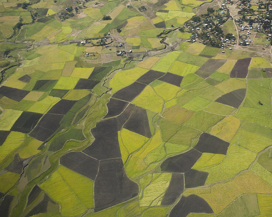 Aerial Over The Omo River Region Photograph by Gavriel Jecan