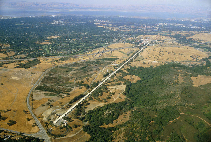 Aerial Photograph Of Slac, California Photograph by David Parker - Fine ...