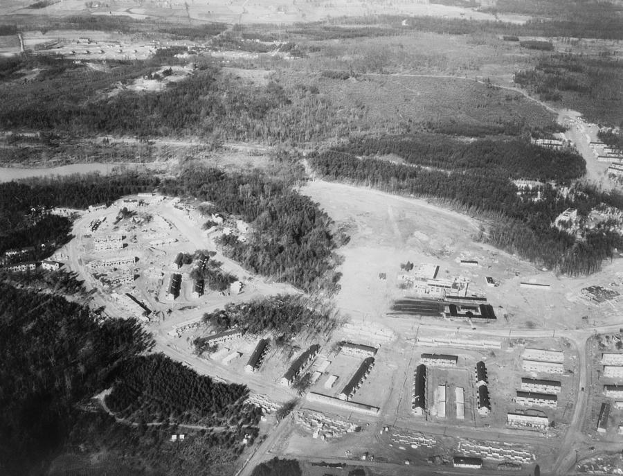 Aerial View Of Greenbelt, Maryland Photograph By Everett