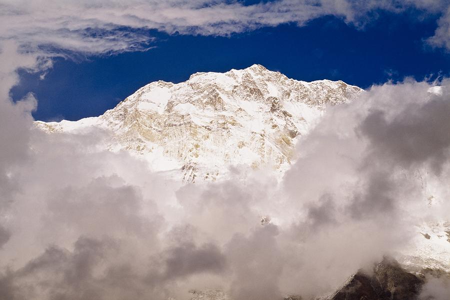 Aerial View Of Mountains, Annapurna Photograph by Bilderbuch - Fine Art ...