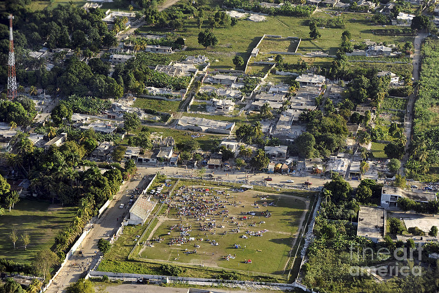 Aerial View Of Port-au-prince, Haiti Photograph by Stocktrek Images
