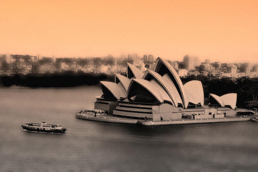 Aerial View Of Sydney Opera House Photograph By Harry Neelam - Pixels