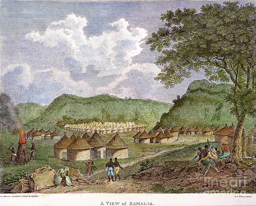 1799 Photograph - Africa: Kamalia, 1799 by Granger