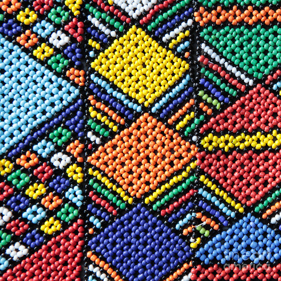 Jewelry Photograph - African Beadwork 2 by Neil Overy