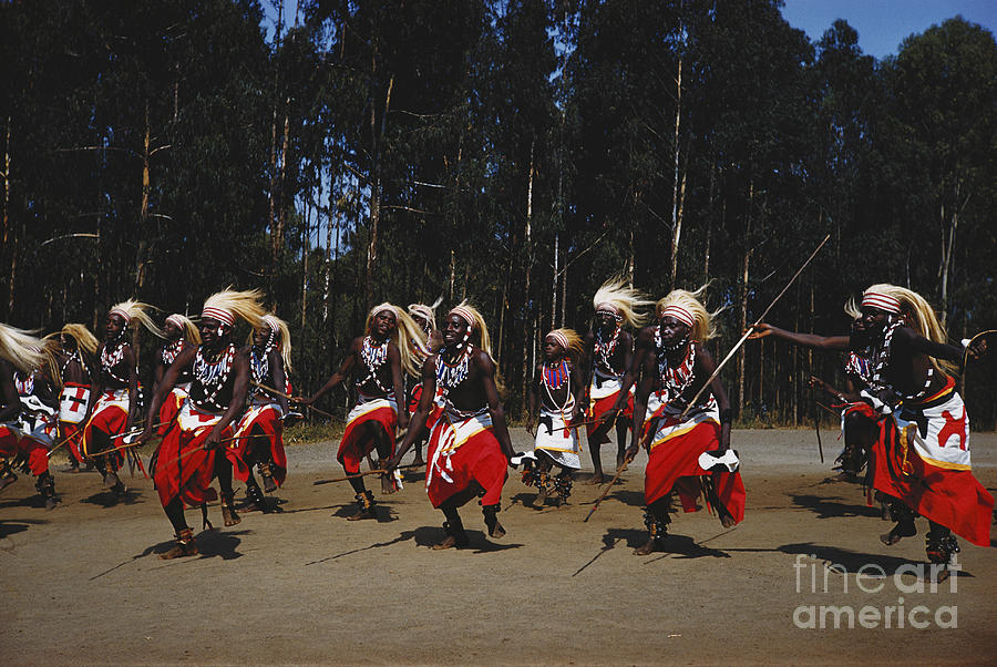 African Intore Dancers Photograph by Elizabeth Kingsley