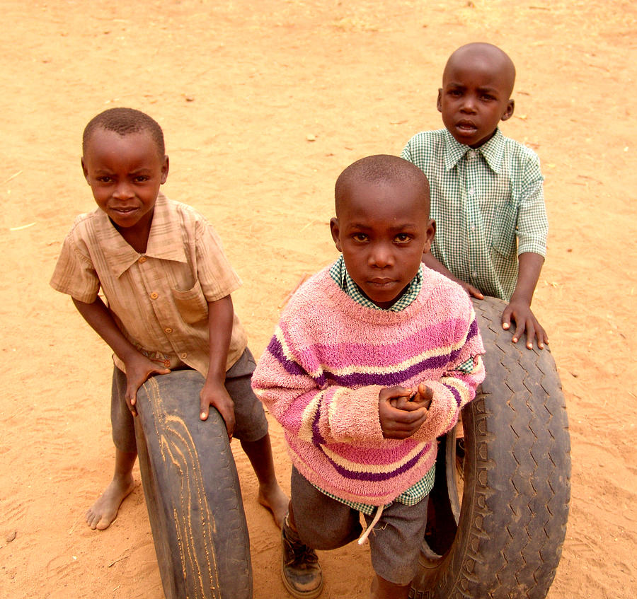 African Kids Photograph by Bill Scott - Fine Art America