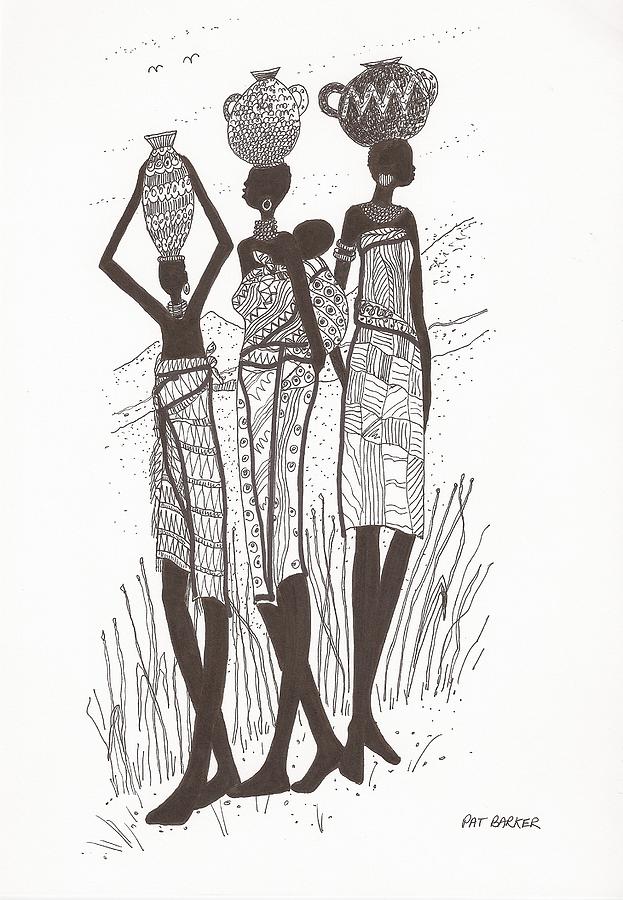 Philece R : : : thatArtista - Pencil | African drawings, Black art  painting, Black love art