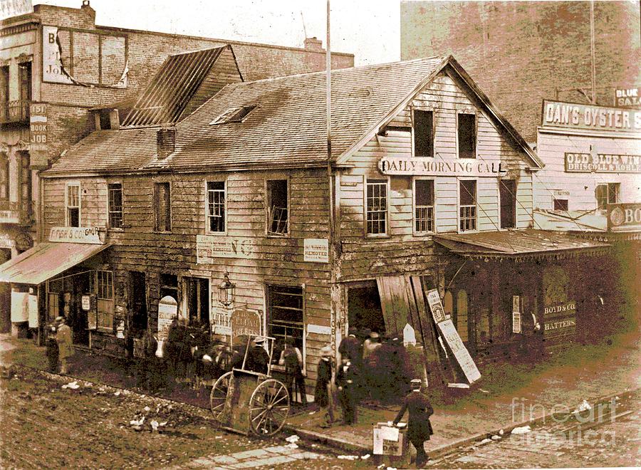 After the 1859 San Francisco Fire Photograph by Padre Art