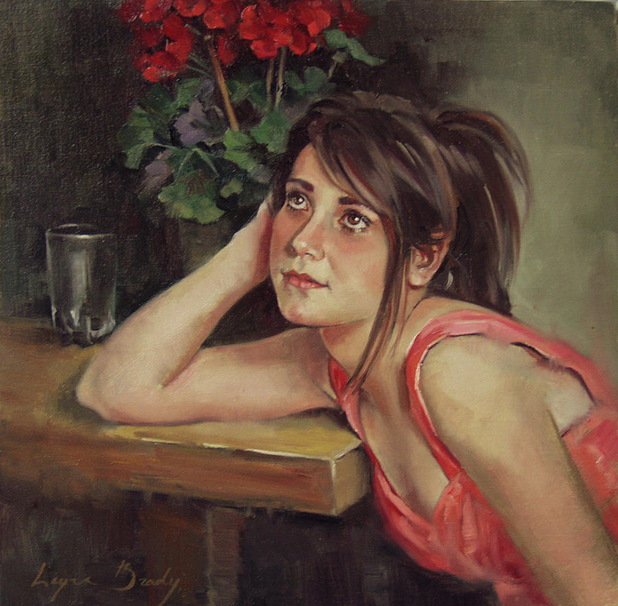 Portrait Painting - After the Dance by Layne Brady