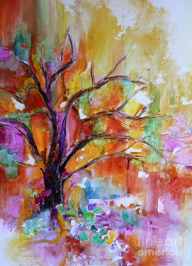 Fall Painting - After The Rain by Catalina Rankin