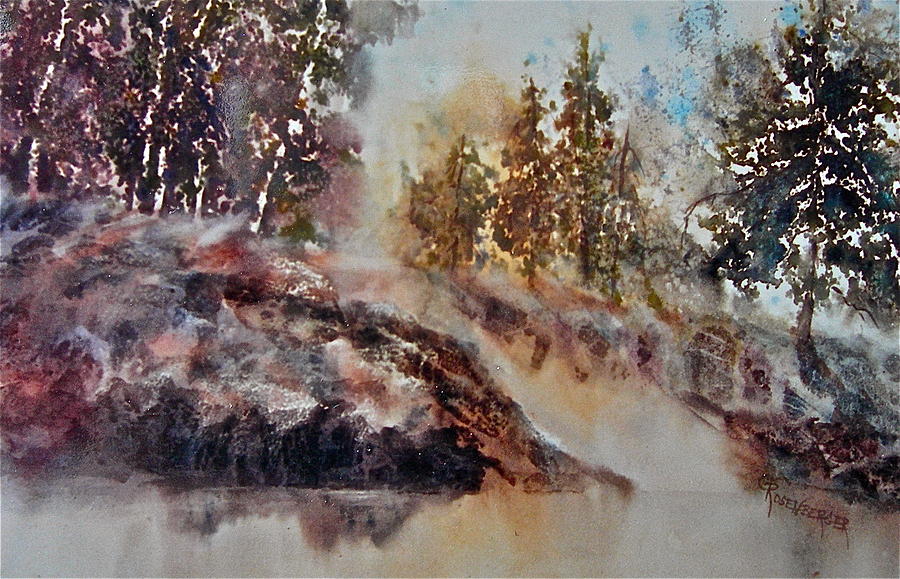 After the Rains Painting by Carolyn Rosenberger