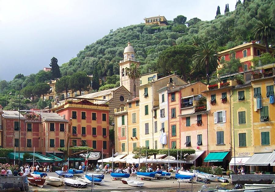 Afternoon in Portofino Photograph by Marilyn Dunlap