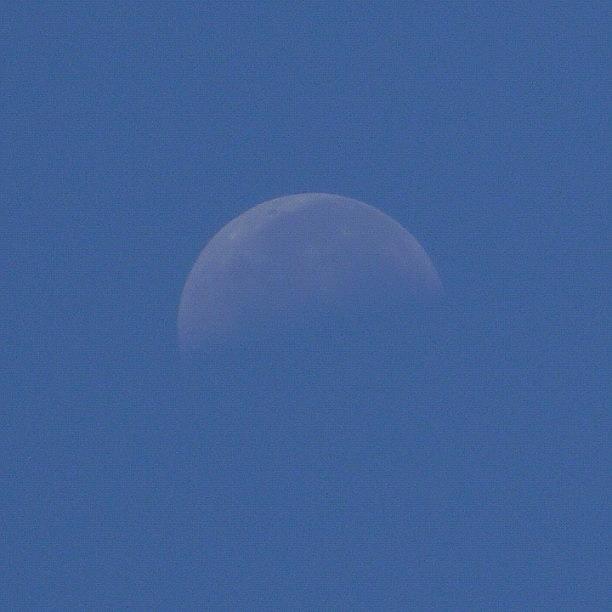 Afternoon Moon Photograph by Artist Mind
