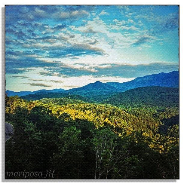 Mountain Photograph - Afternoon over The Smokies by Mari Posa