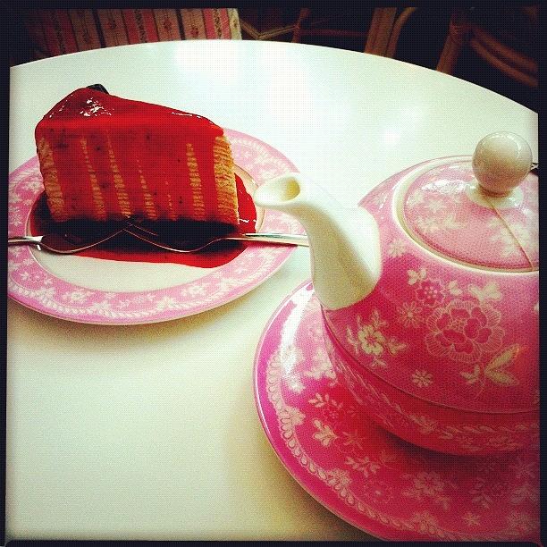 Cake Photograph - Afternoon Tea by Lalana Noisuwan