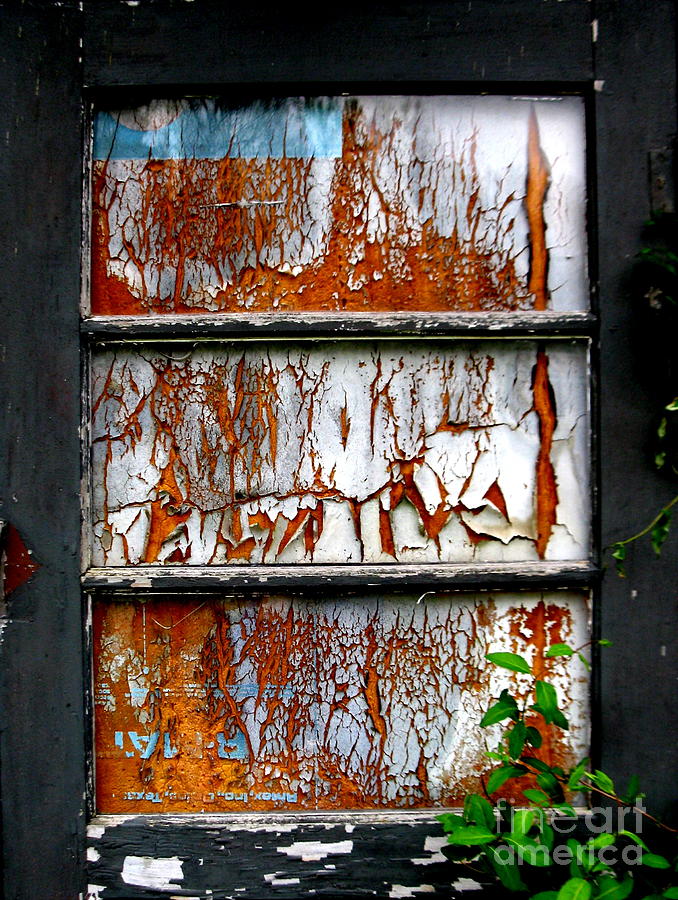 Aged Door Photograph by Amy Sorrell