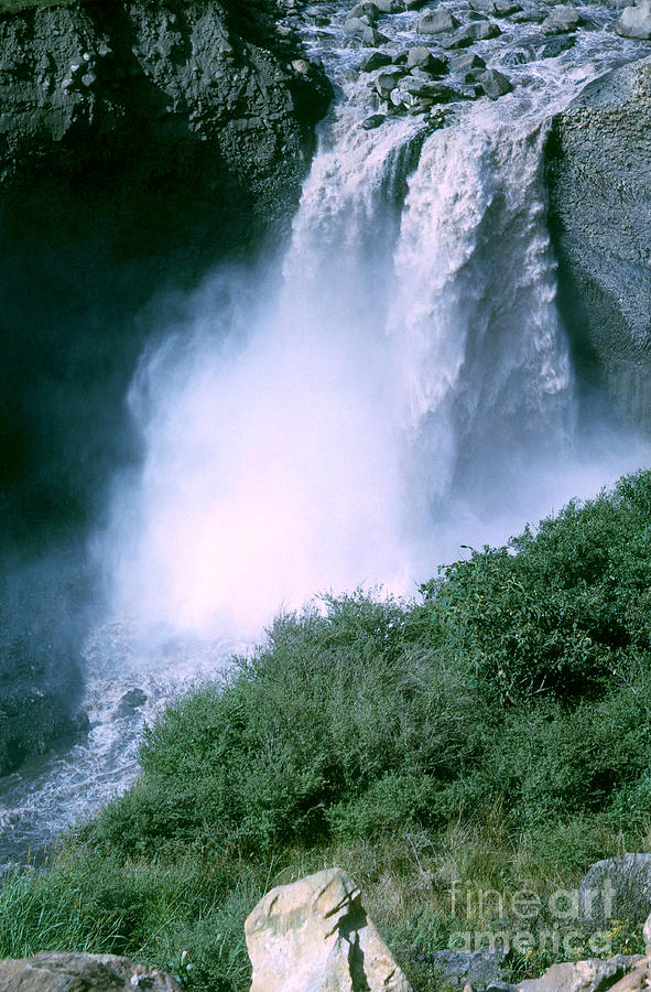 Agoyan Falls Photograph by Photo Researchers, Inc.