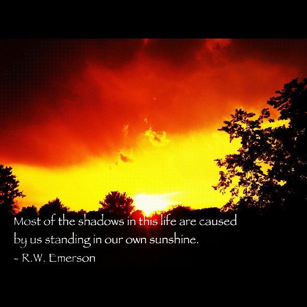 Sunset Photograph - Aint It The Truth #phonto #life by Hollyan Trainer