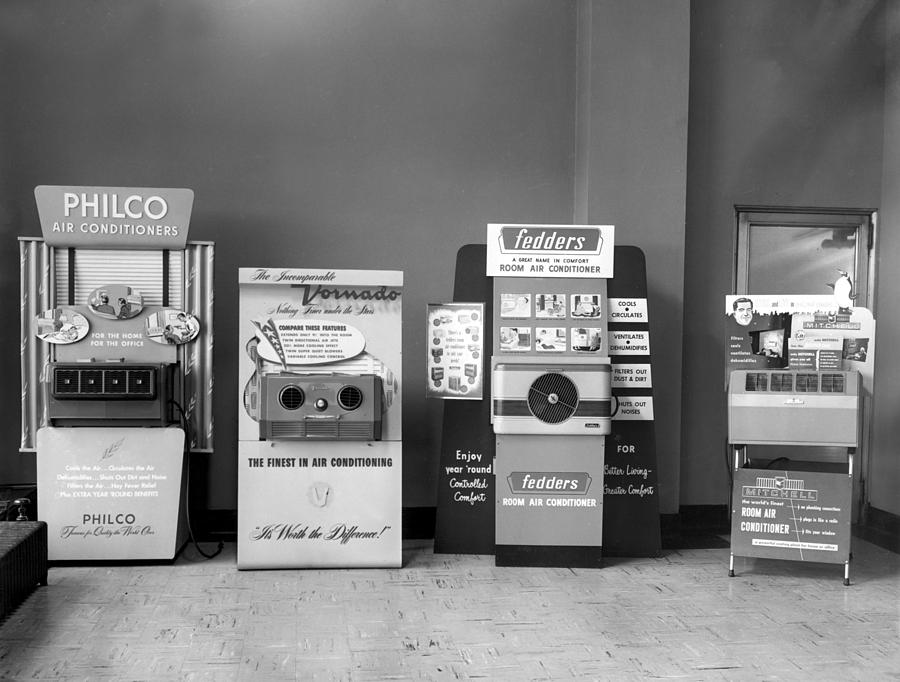 Air Conditioners-1952 Photograph by Everett