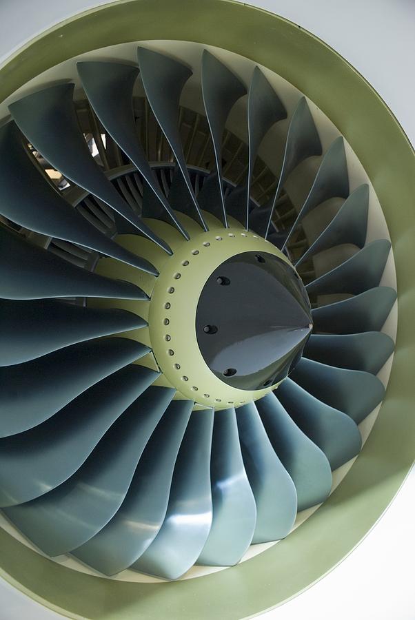 Aircraft Engine Fan In Cowling Photograph by Mark Williamson - Fine Art ...