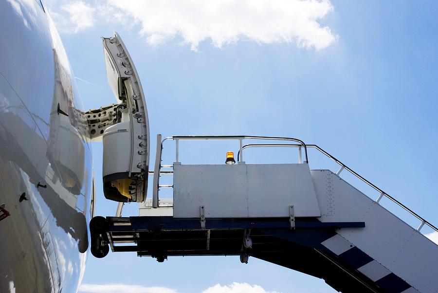Aircraft Stairs Photograph by Mark Williamson Pixels