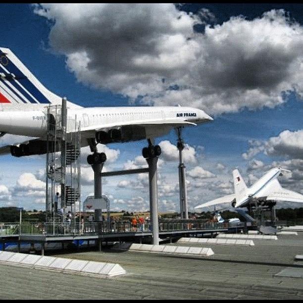Supersonic Photograph - @airfrance #concorde With #soviet by Simon Prickett