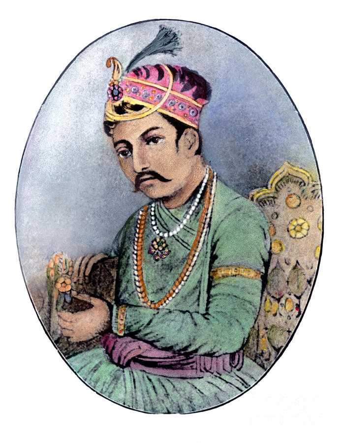 Akbar II of Delhi - Drawing. Public domain image. - PICRYL - Public Domain  Media Search Engine Public Domain Search