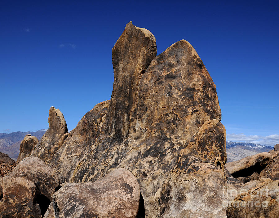 Alabama Hills Rock Formation 2 Photograph by Vivian Christopher